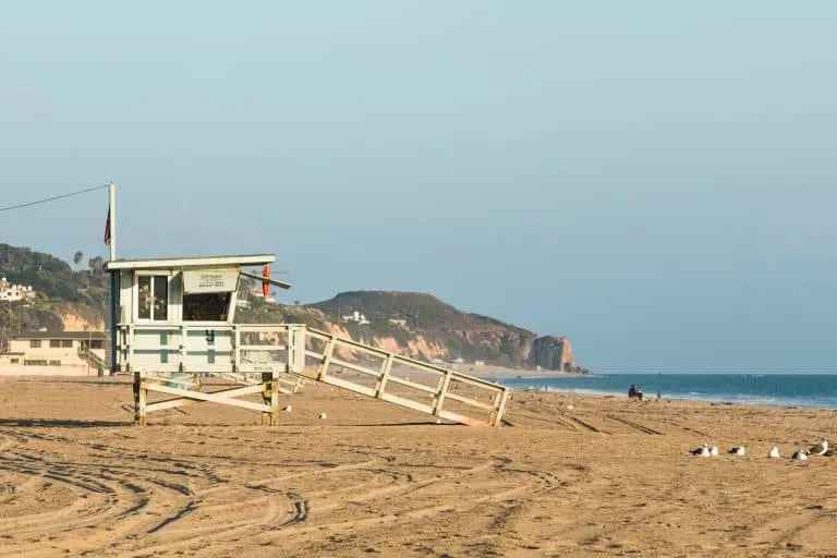 Zuma beach in Southern California