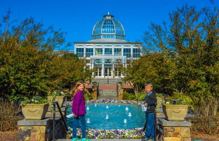 Stop at the Lewis Ginter conservatory on your drive to Orlando