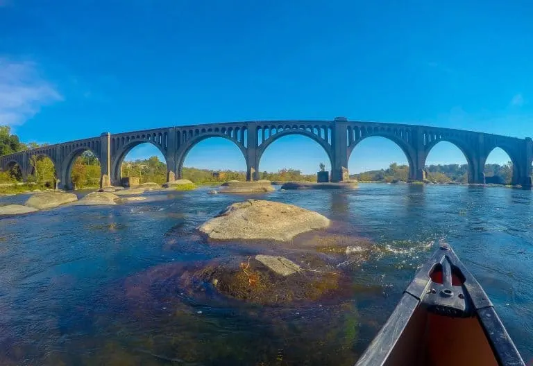 Things to do in Virginia with kids Go Canoeing on the James River in Richmond