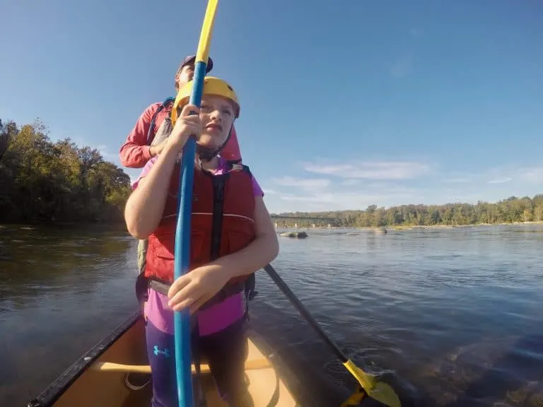  Things to do with kids in Richmond, VA include canoeing the James River