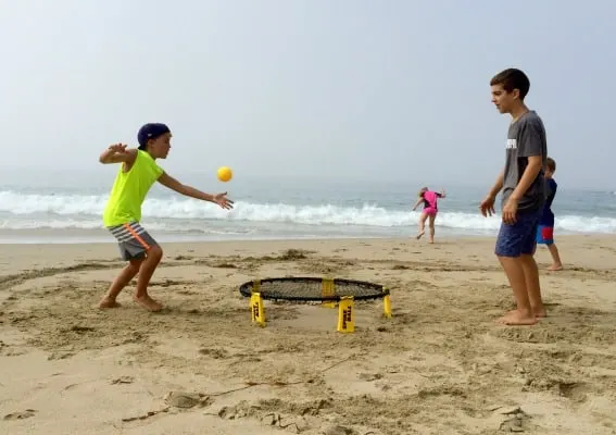 Beach-Games-Spike-Ball-Trekaroo-Michelle-McCoy Games for the beach