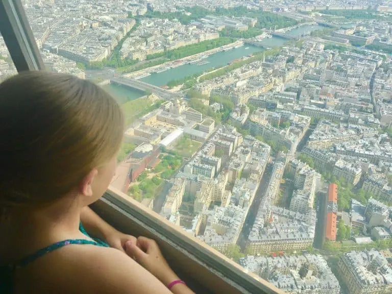 Must do in Paris with Kids Go to the Top of the Eiffel Tower