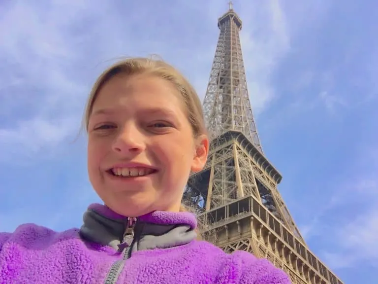 Must see in Paris with Kids the Eiffel Tower