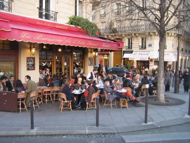 Must do in Paris with Kids Eat at a Cafe