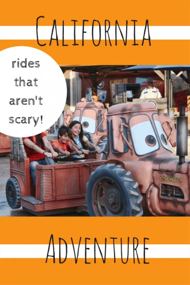 rides at California Adventure that won't scare little kids easily