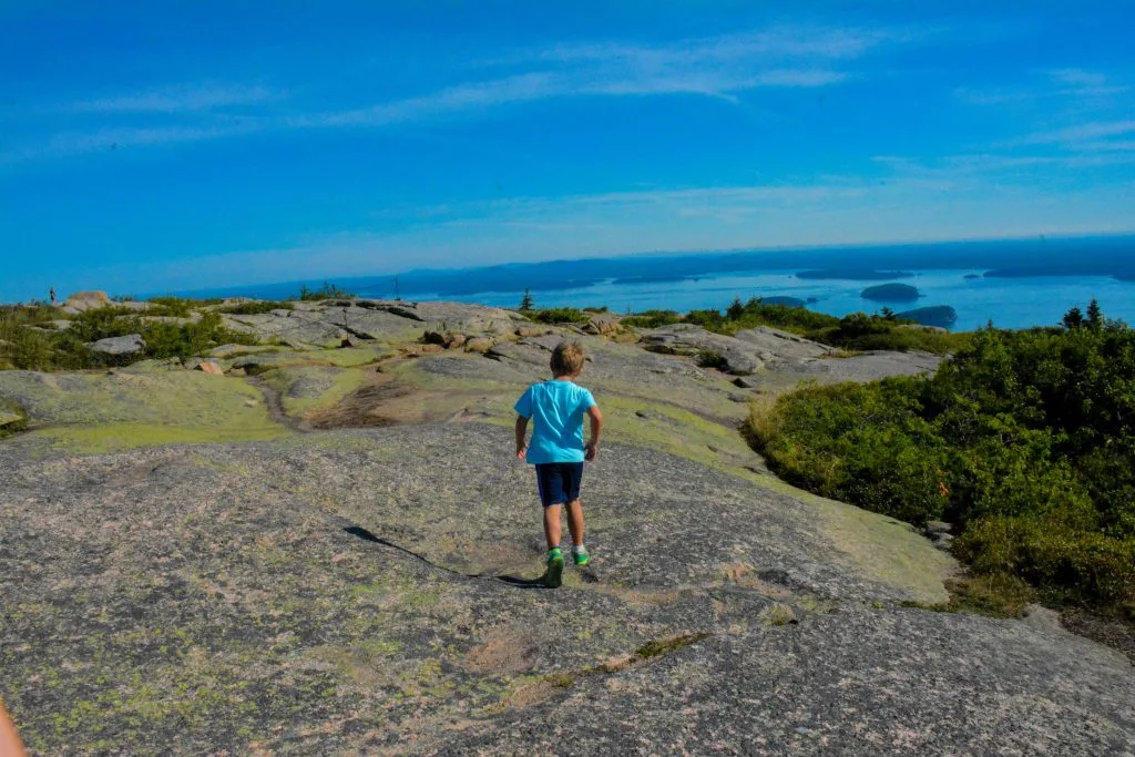 things to do with kids in New England include visiting Acadia National Park
