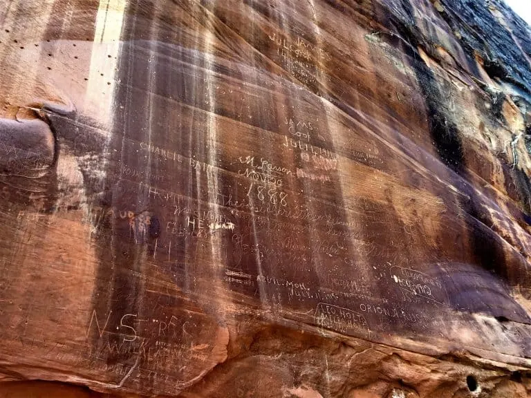 Capitol Gorge Graffiti