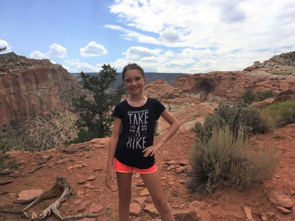 Cassidy Arch Trail in Capitol Reef