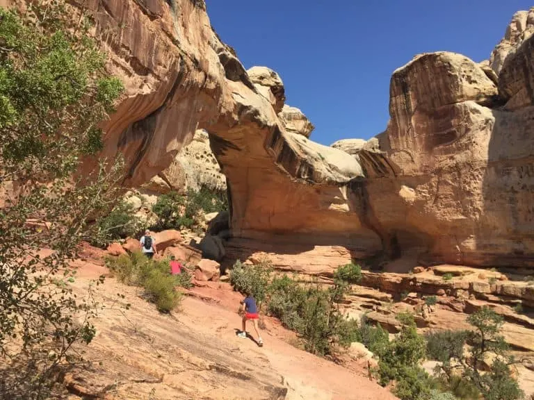 HIckman Bridge in Capitol Reef NP