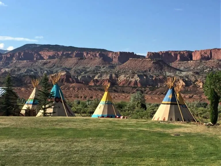 Capitol Reef Resort Teepees