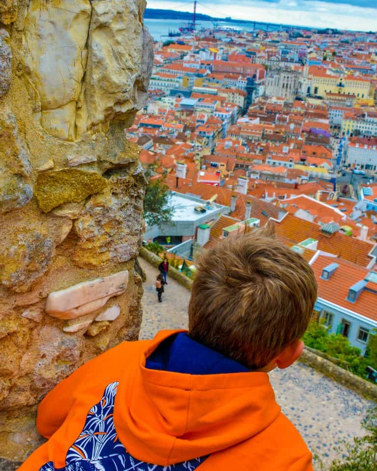 Things to do in Lisbon with Kids Castelo de Saõ Jorge