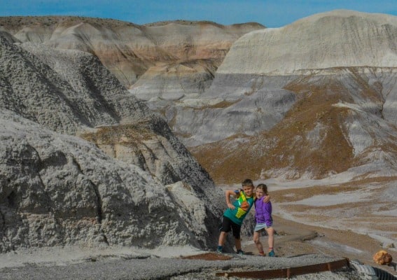 Kids exploring the epic southwest national park road trip
