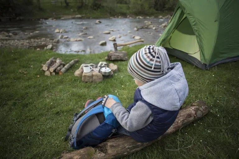 Camping with a toddler can be fun