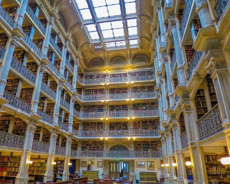 What to do in Baltimore Peabody Library