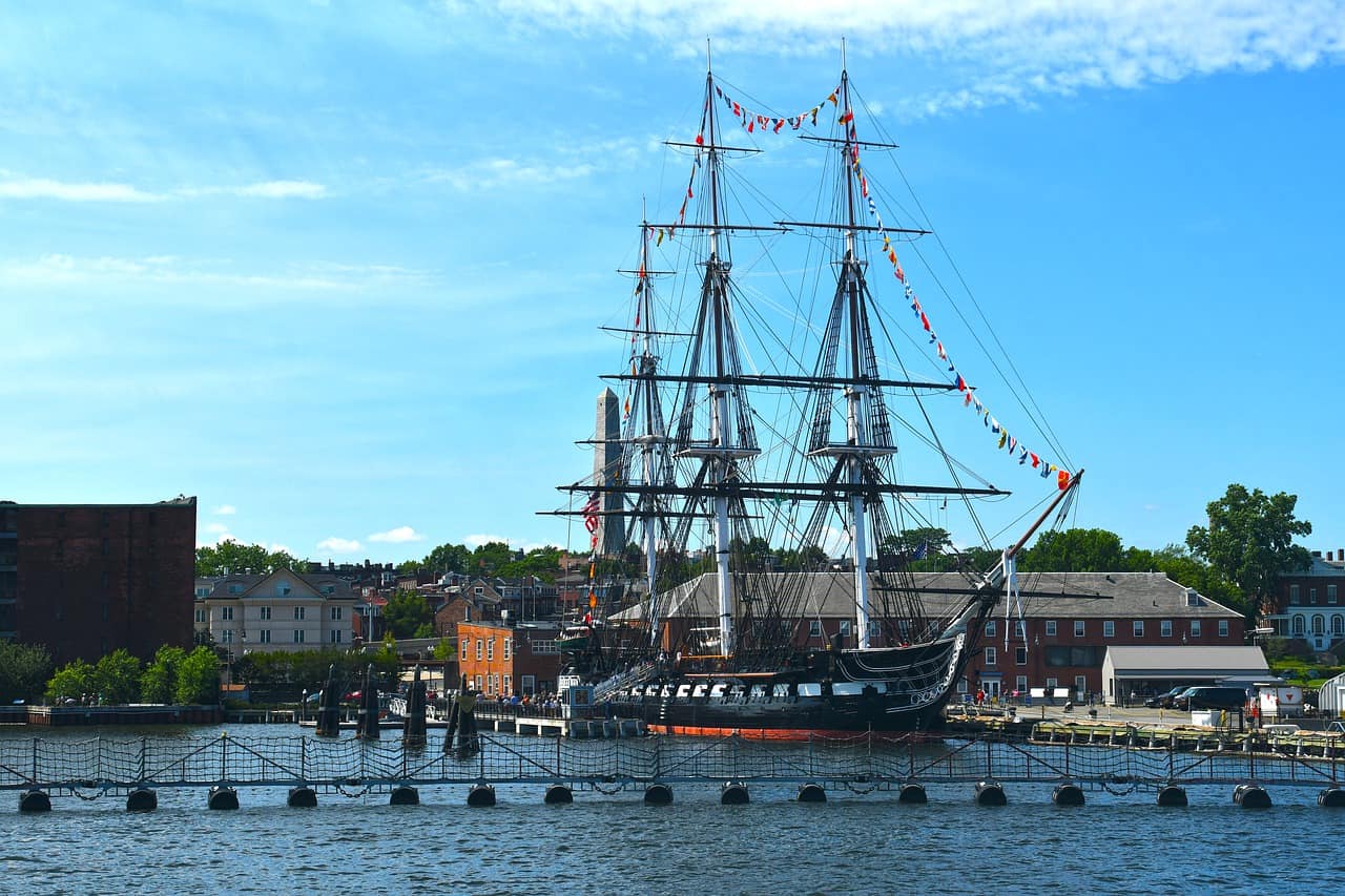 USS Constitution in Boston