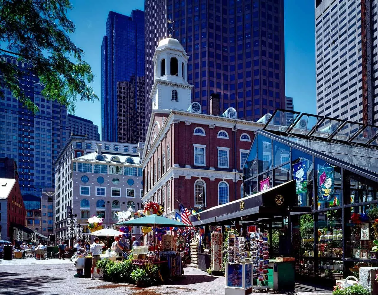 Faneuil Hall and Quincy Market are great places to visit in Boston
