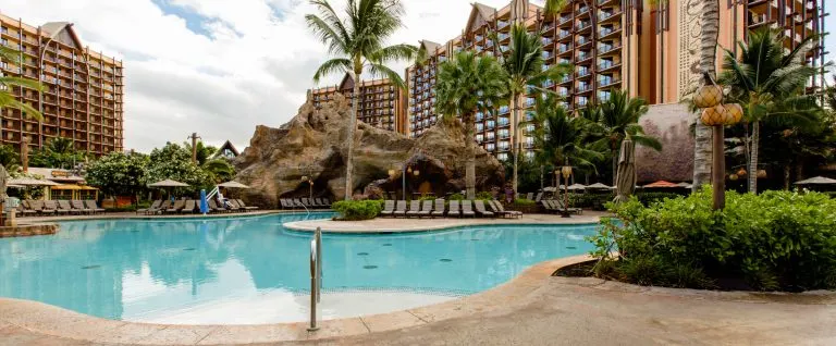Best Hotel Pools include the Aulani