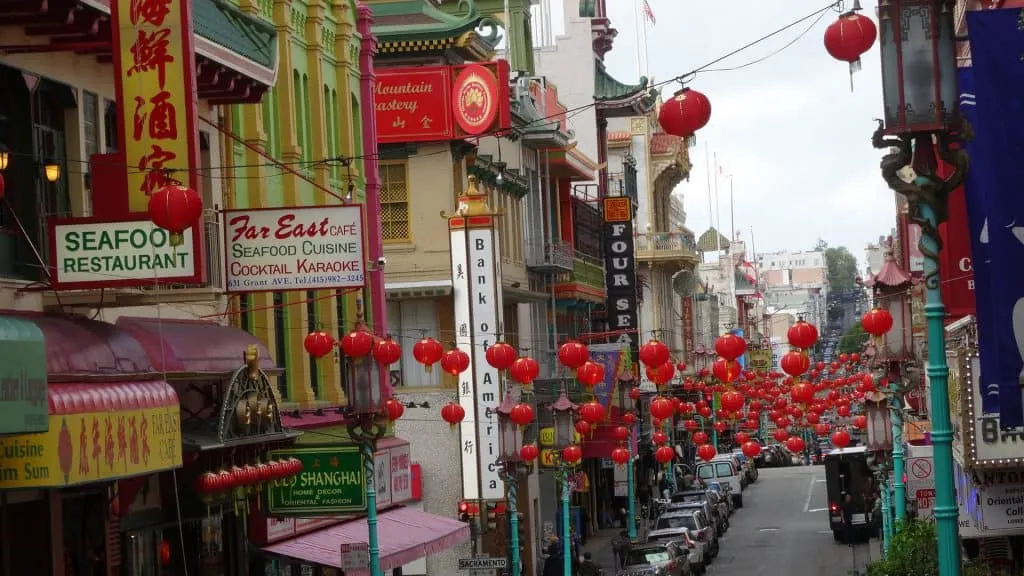 Chinatown in San Francisco