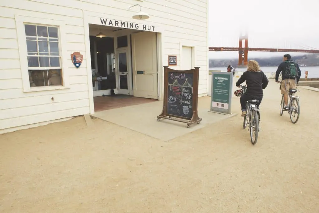 Presidio Park San Francisco Warming hut