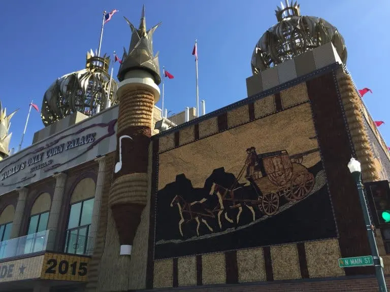 COrn Palace in South Dakota