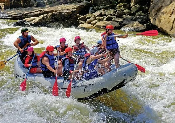 Rafting in Morgantown, West Virginia