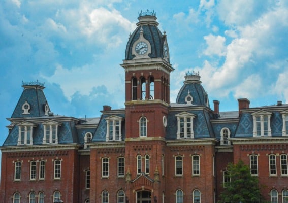 The university at Morgantown, West Virginia