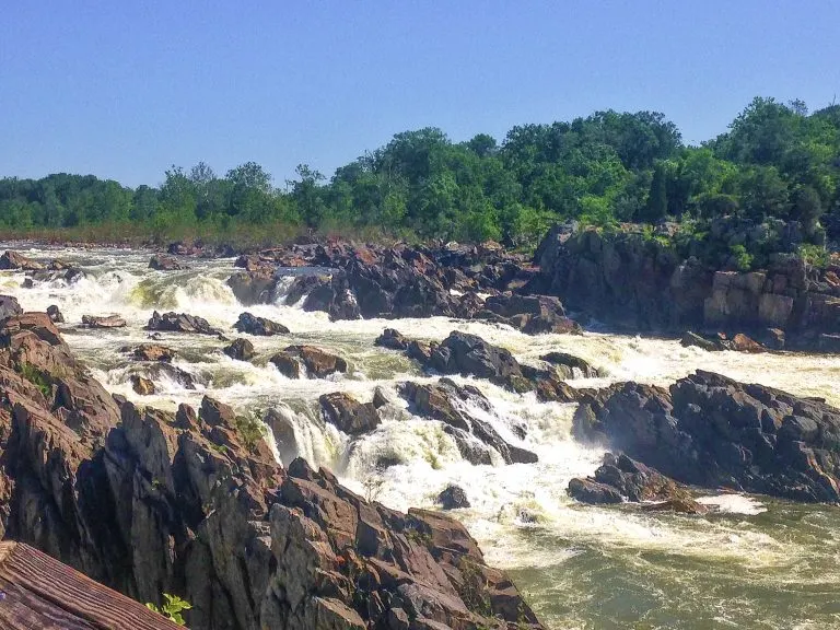 Day Trips from DC for families Great Falls of the Potomac