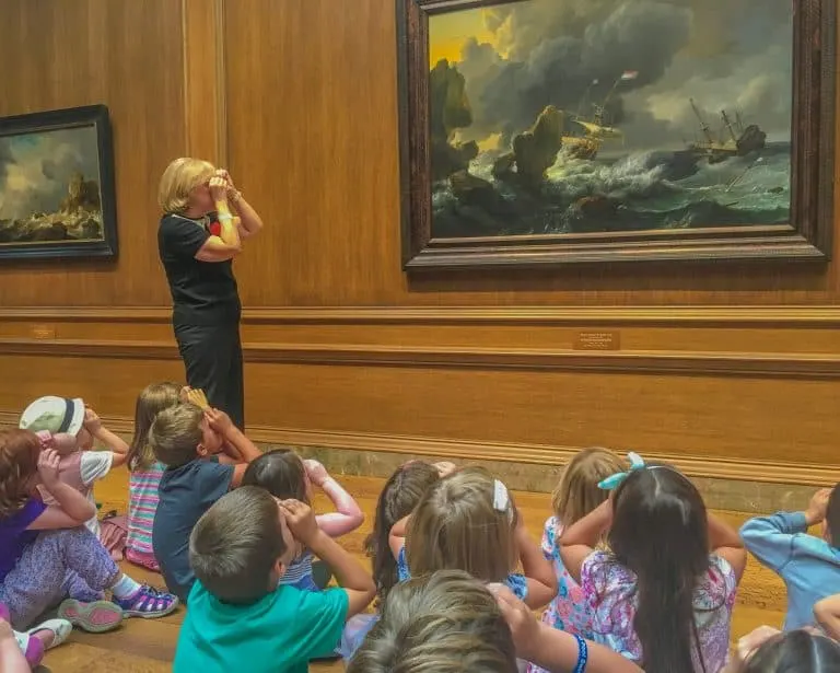 Activities for Preschoolers in DC at The National Gallery of Art