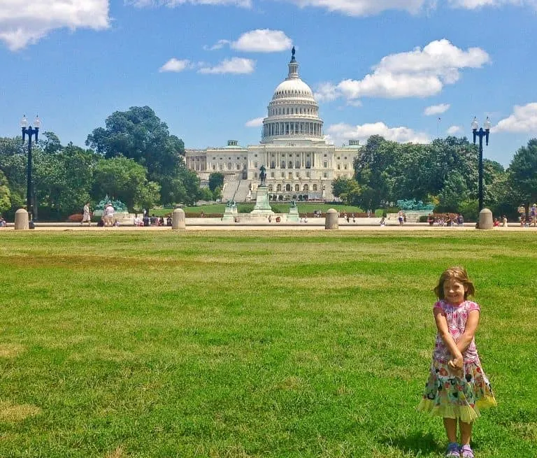 What to do in DC with toddlers? Go to the Smithsonian Museums on the National Mall