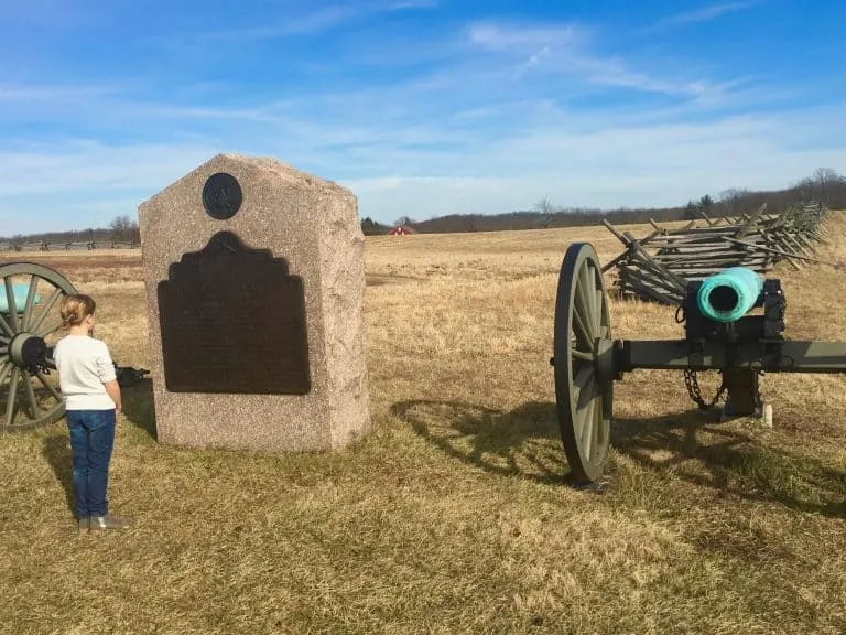 Top Attractions in Pennsylvania for families Gettysburg National Military Park