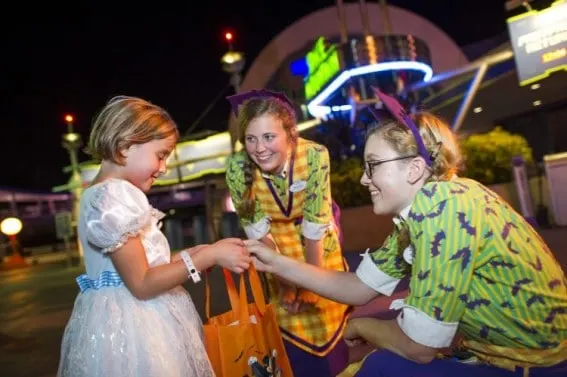 Trick or Treating at Mickey's Not-so-scary Halloween Party