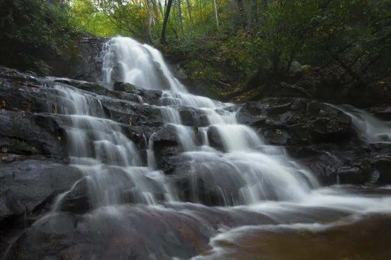 things to do in Great Smoky Mountains National Park visit Laurel Falls