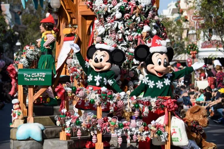 Disneyland Christmas Parade