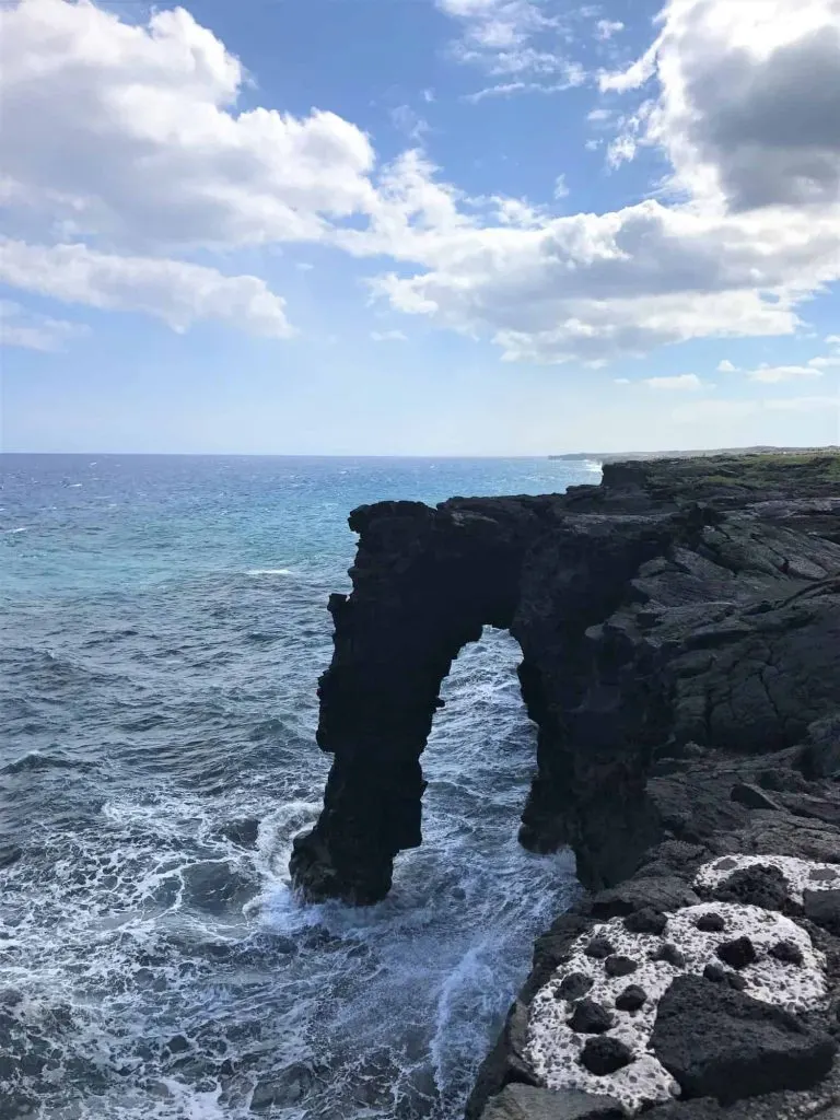 Hawaii Volcanoes Sea Arch 