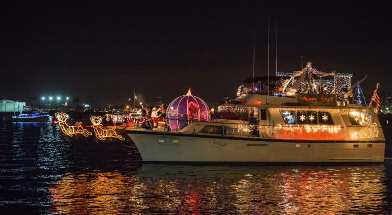 Christmas in Los Angeles  events in Southern California include boat parades