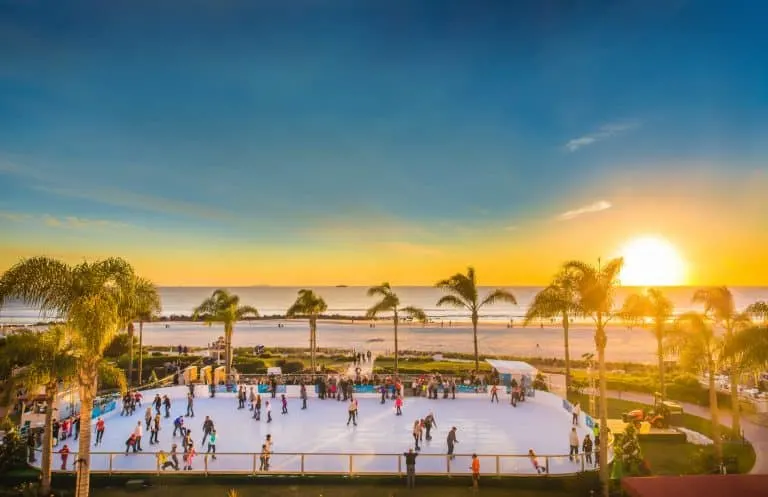 Hotel del Coronado ice skating