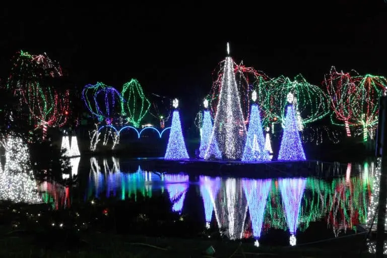 Christmas Events Columbus Ohio includes Wildlights at the Columbus Zoo