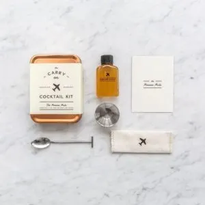 trekaroo holiday gift guide - carry on cocktail kit