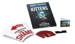 trekaroo holiday gift guide - imploding kittens