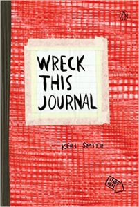 trekaroo holiday gift guide - wreck this journal