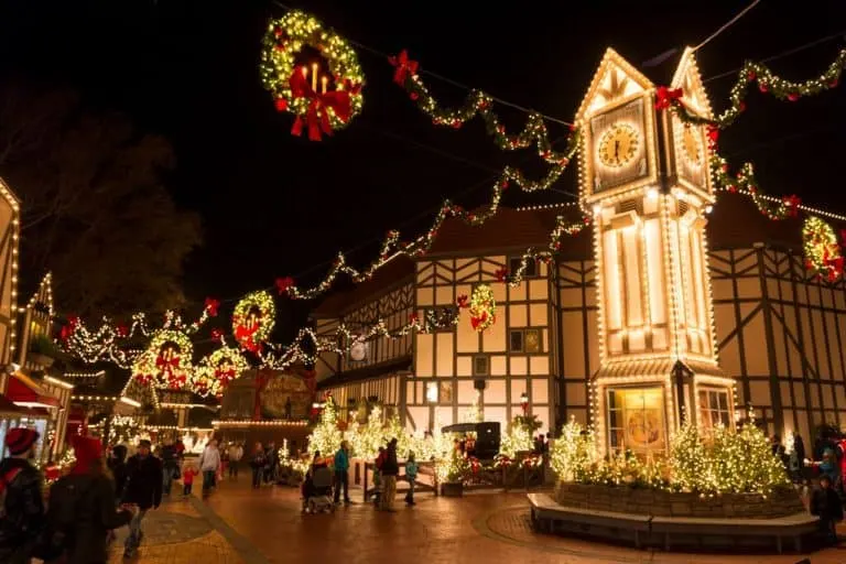 Williamsburg Christmas Events include Christmas Town at Busch Gardens