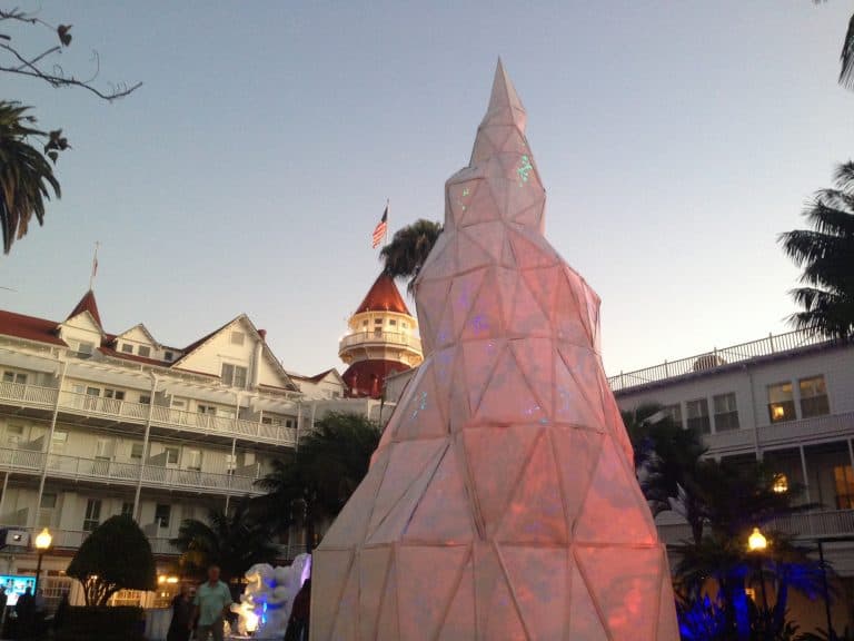 Christmas events in San Diego Hotel Del
