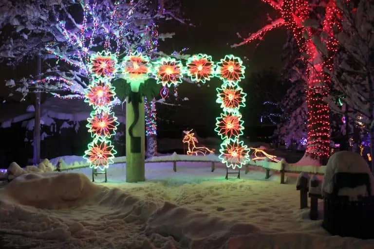 Salt-Lake-City-Christmas Hogle Zoo Zoolights 