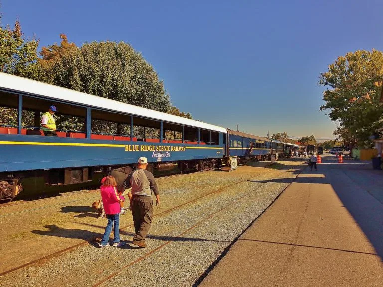 christmas in Atlanta includes the blue-ridge-scenic-railroad