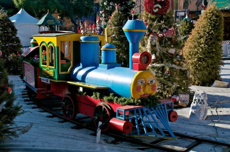 Christmas events in San Jose include the Santa Train