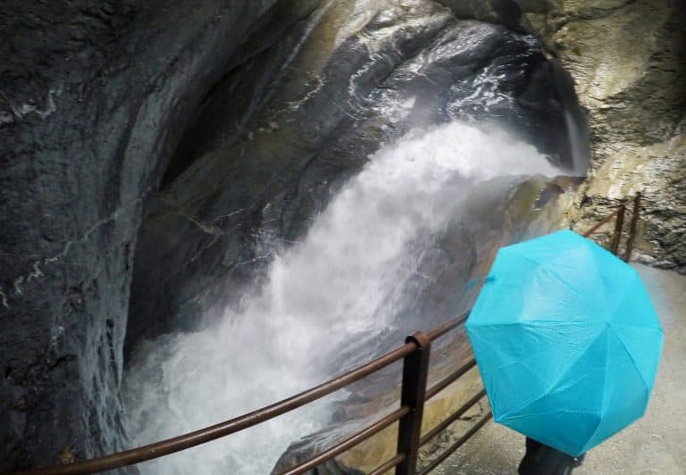 Trummelbach Falls in Switzerland