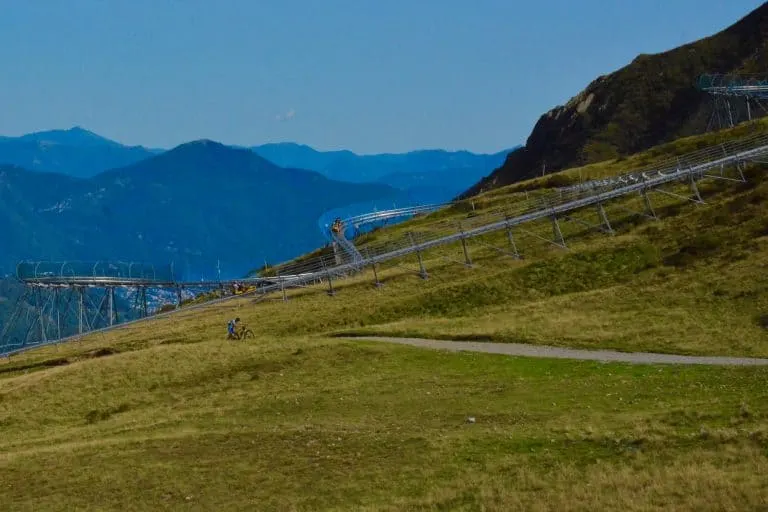 Switzerland travel alpine coaster