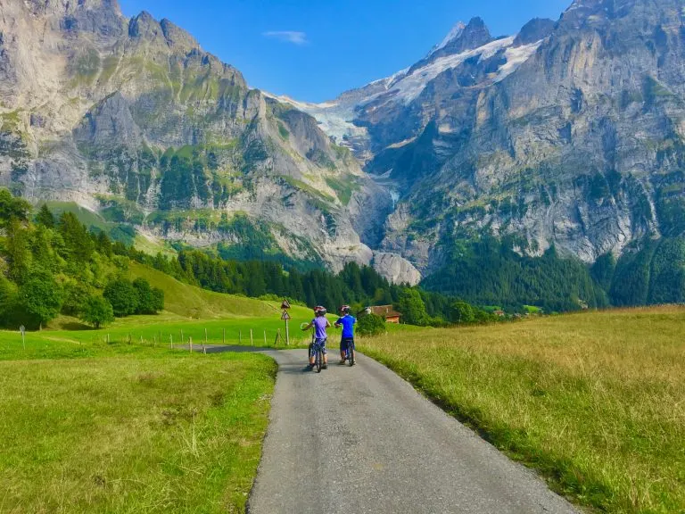 Riding Trotti Bikes in Switzerland