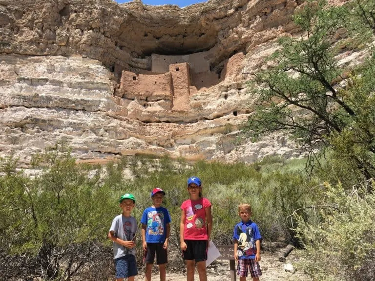 things to do in Sedona with kids Montezumas Castle