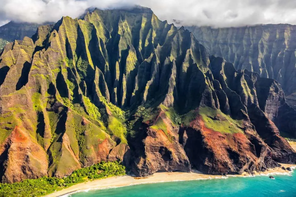 Hawaii with kids Na Pali Coast